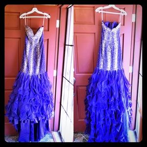 Sparkling Purple Formal Dress